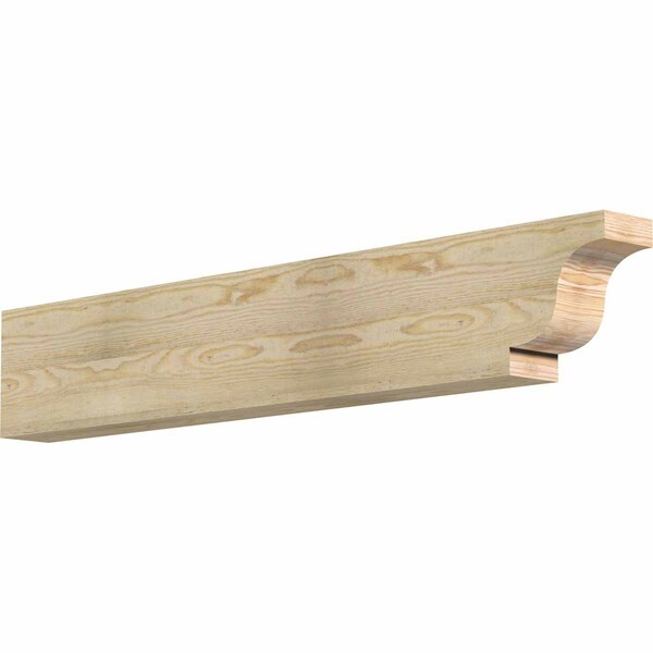 Ekena Millwork Newport Rough Sawn Rafter Tail, Douglas Fir, 4"W x 8"H x 48"L RFT04X08X48NEW00RDF - main